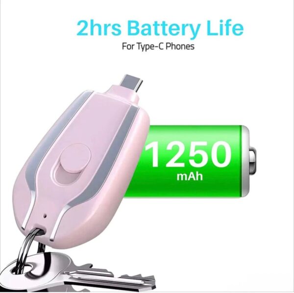 Keychain power bank , small mini power bank keychain portable Key Chain